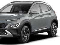 Hyundai-Kona-Hybrid-2023 Compatible Tyre Sizes and Rim Packages